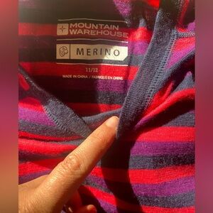 Mountain Warehouse Merino Striped Top